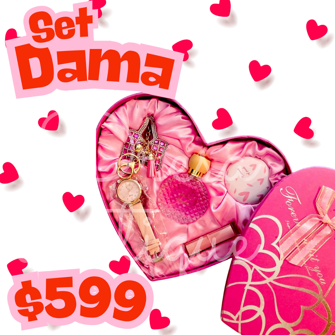Set dama amor y amistad