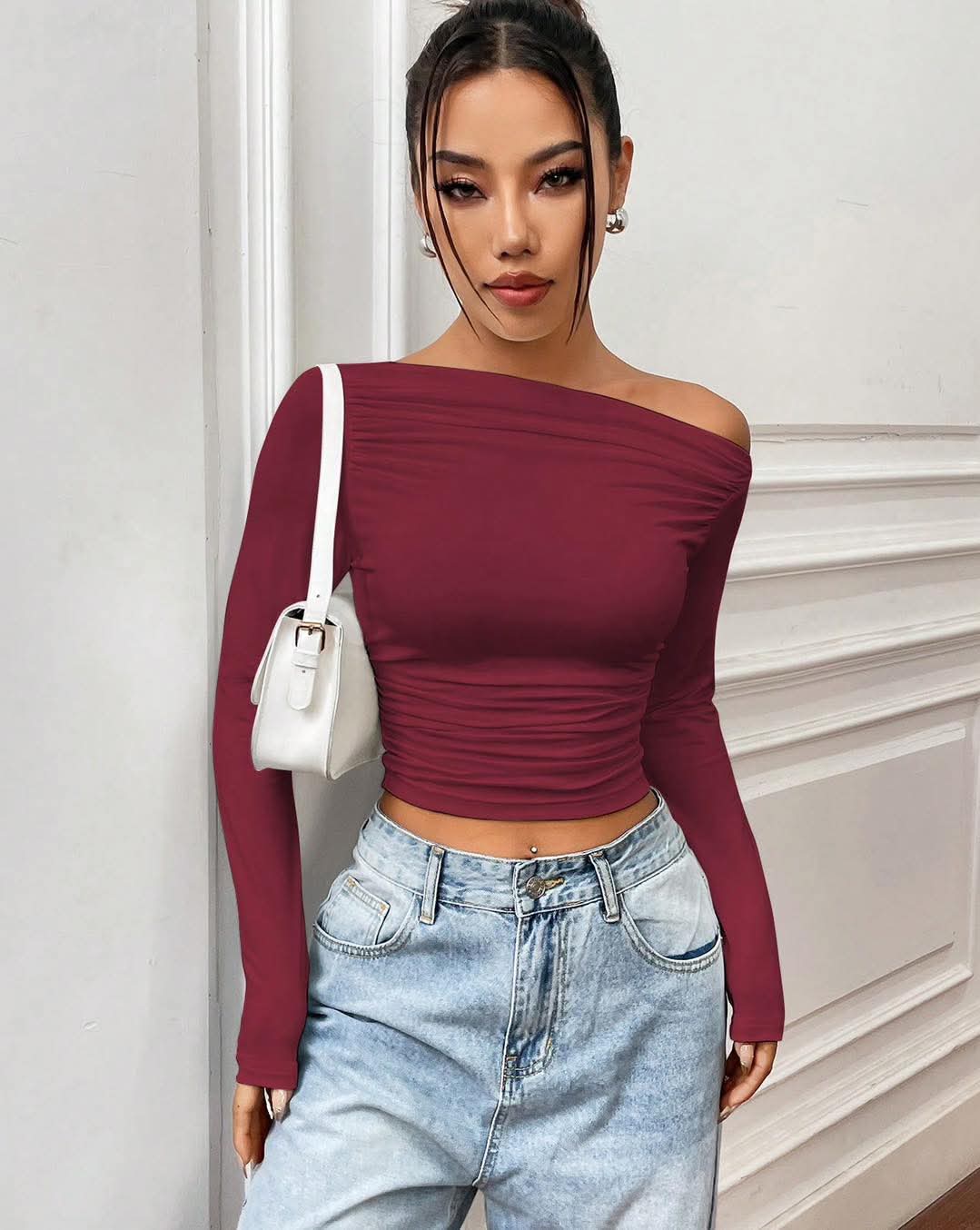 Blusa hombro descubierto