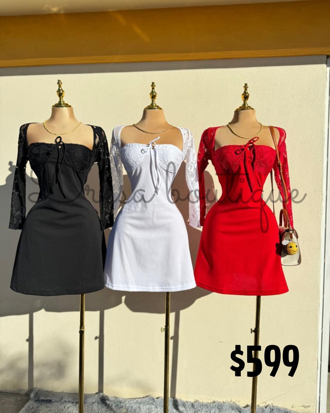 Vestido detalle de encaje