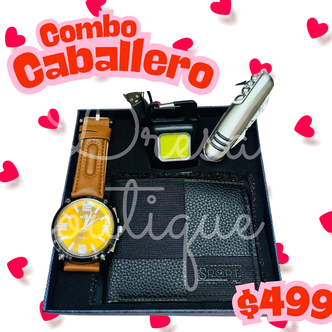 Set de cartera hombre
