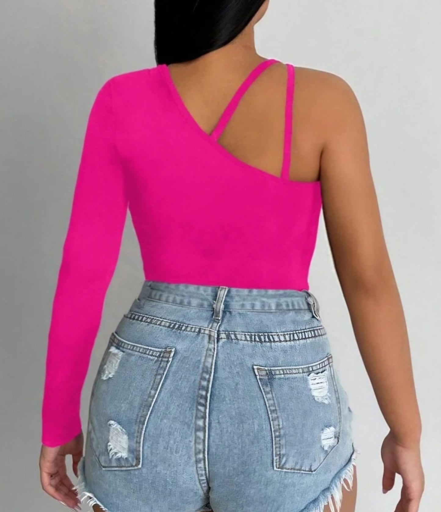 Blusa top de una manga