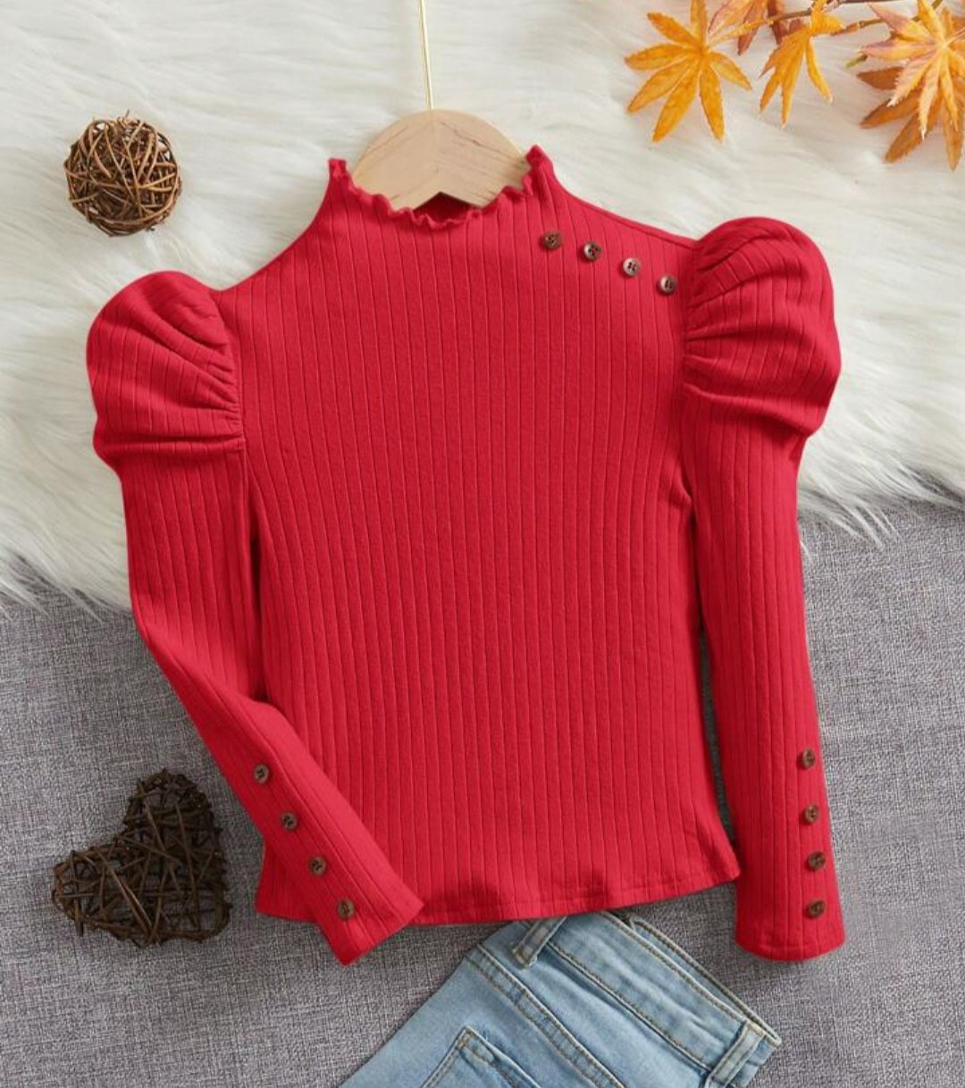 Blusa manga de princesa