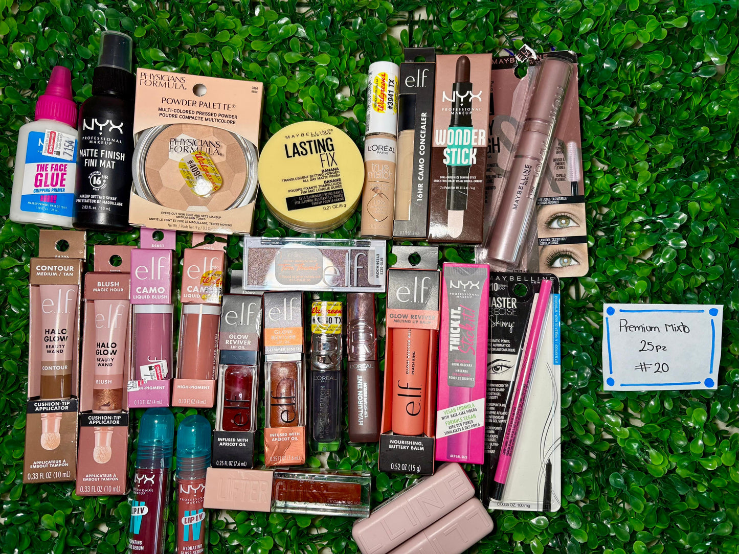 Lote de cosméticos 25 pz mixtas