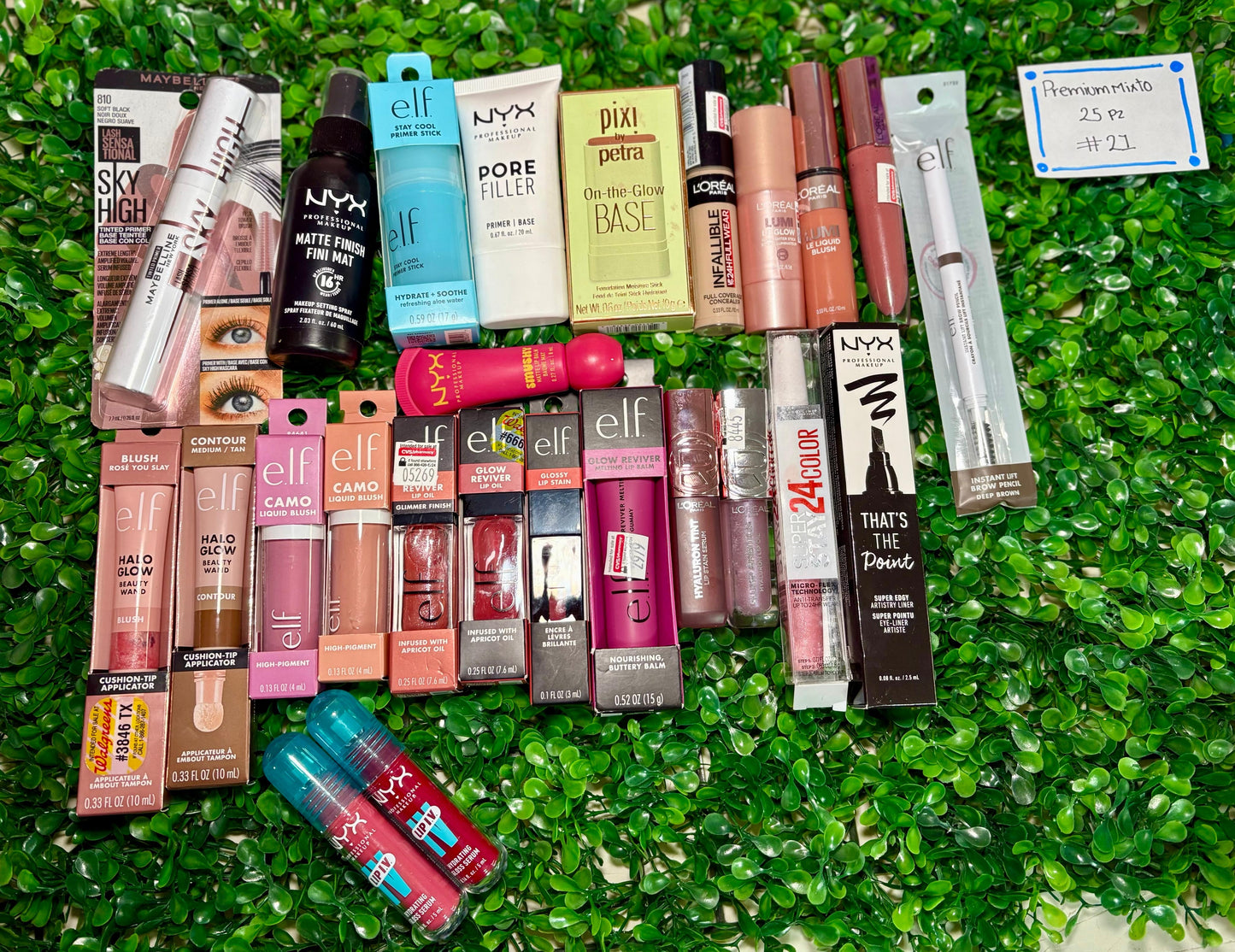 Lote de cosméticos 25 pz mixtas