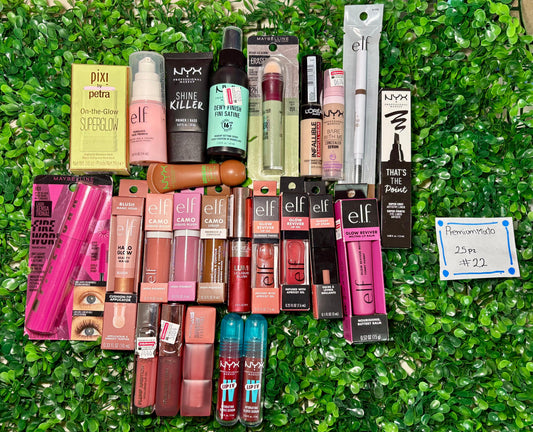 Lote de cosméticos 25 pz mixtas
