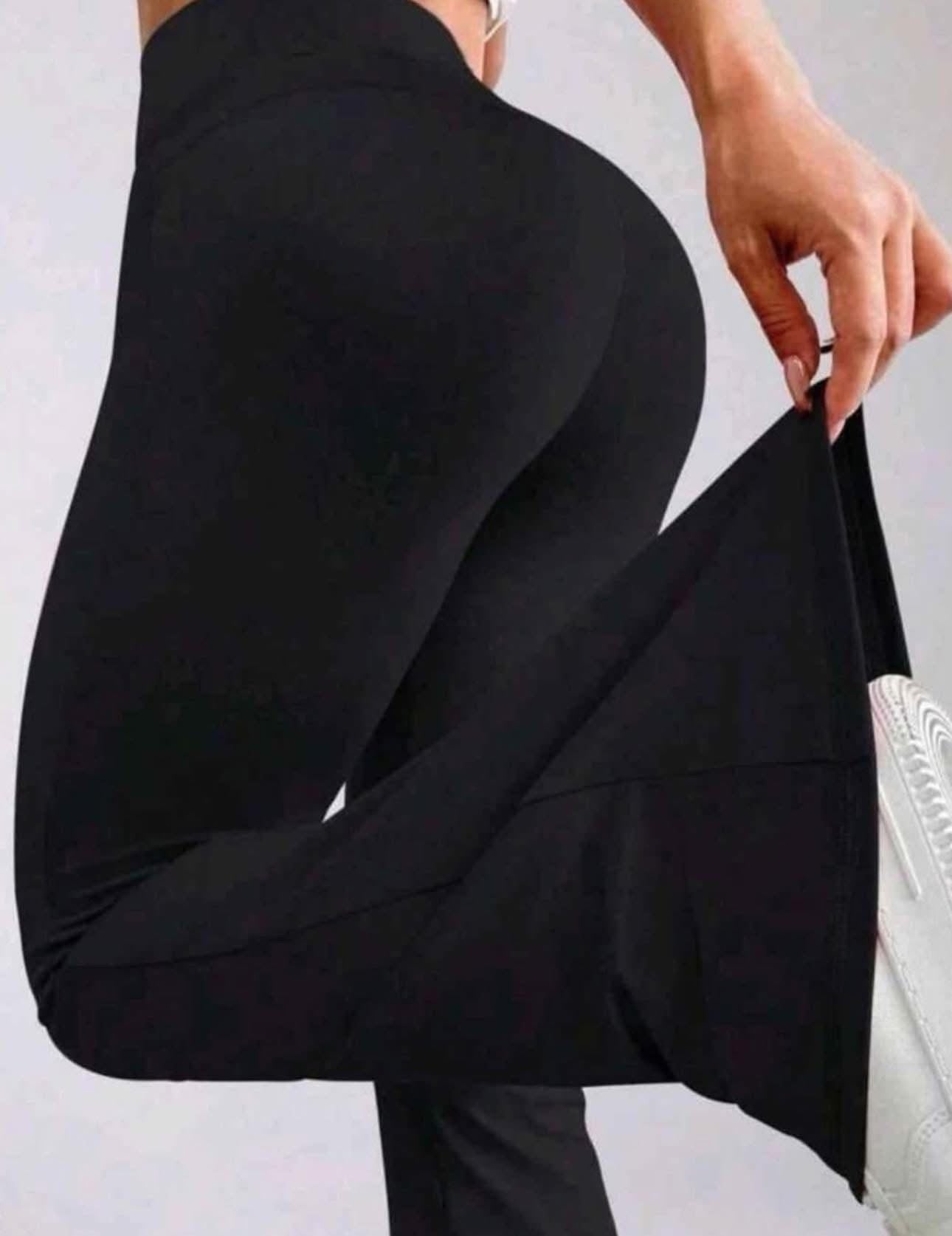 Sol Leon - Pantalon Acampanado- Gris/Negro (Tallas L/Xl/Xx) 6 pz surtido