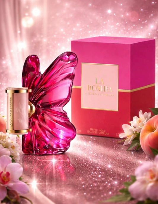 La Bomba- Perfume Carolina Herrera 80ml 3 piezas